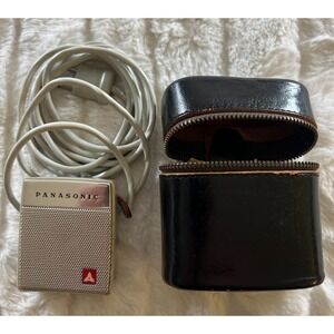 Vintage Panasonic Dynamic Micr WM-2244P  IMP.20k  Made in Japan  NOT TESTED Case